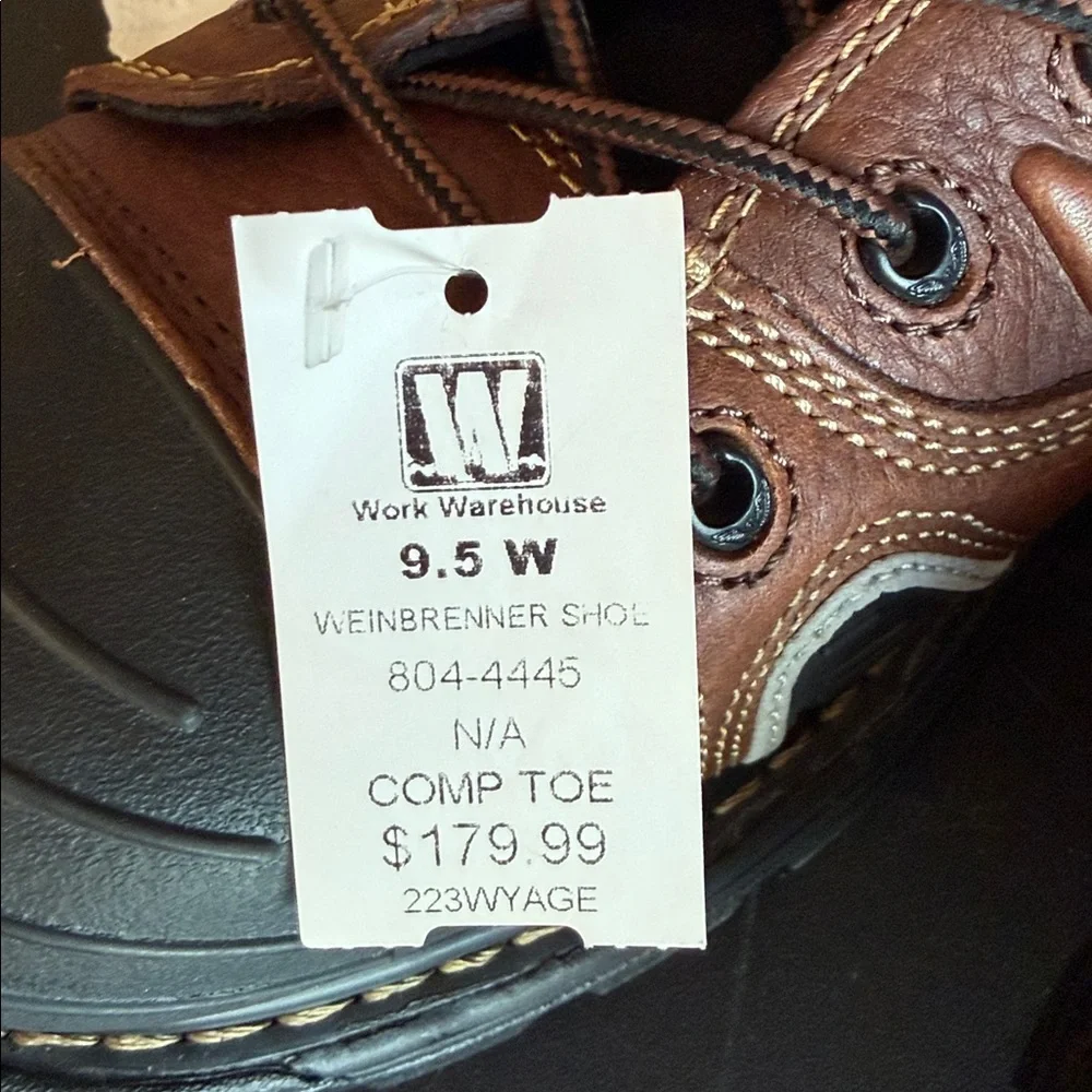 NWT Thorogood Brown and Black Men's Boots - Picture 8 of 8